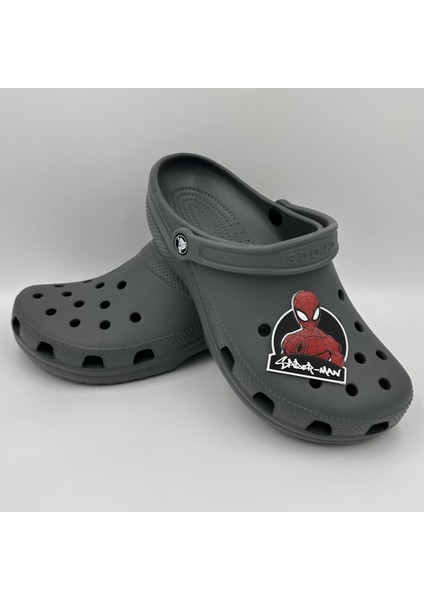 Terlik Süsü ve Aksesuarı , Çanta Süsü – Jibbitz Dev Boy 3D Kabartma Spidermn Görselli Figür Aksesuar fiyatları