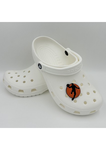 Terlik Süsü ve Aksesuarı , Çanta Süsü – Renkli Jibbitz Jordn Basket Görselli Figür Aksesuarı modelleri