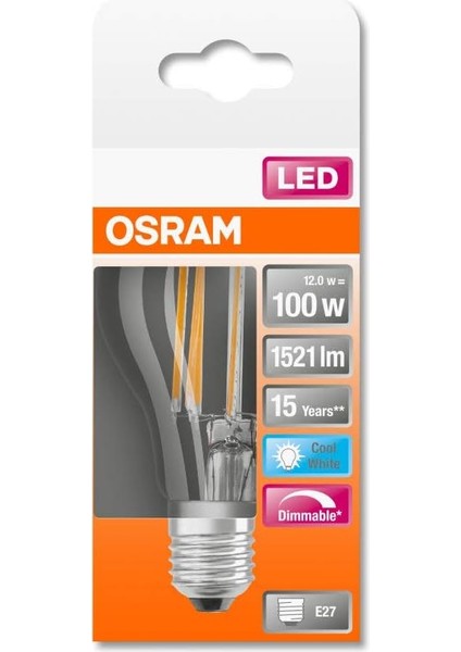 LED Flament Dim 11W Kırık Beyaz Işık E27 fiyatları