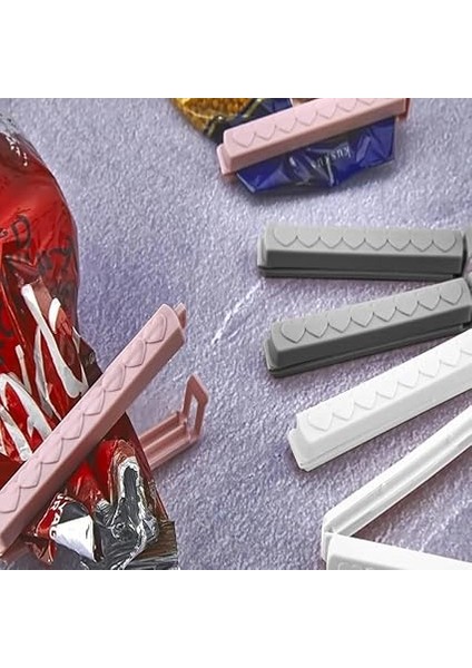 Home 8 Adet Poşet Klipsi,poşet,ambalaj,paket Kilidi,mandallı Torba Kilidi indirimleri