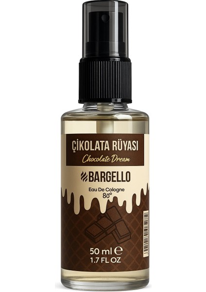 Çikolata Rüyası 50 ml Plastik Dökme Kolonya Edc - MNMS50KÇI fırsatları