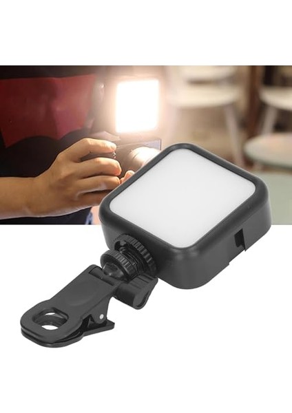 Cep Telefonu Dolgu Işığı, Canlı Yayın Için Mini Taşınabilir Kısılabilir Yüksek Parlaklık Dolgu Işığı Selfie Işık Paneli, Kıskaçlı Telefon ve Notebook Tutucu, Youtuber Yayıncı Işığı Ay-83 fiyatları