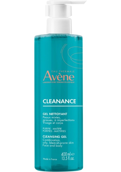 Cleansing Gel Yağlı ve Akneye Eğilimli Ciltler Için Matlaştırıcı Temizleme Jeli 400 ml