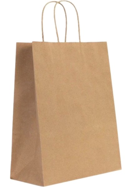 Naturel Kraft Çanta Küçük Boy 18X8X24 cm 25 Adet fiyatları