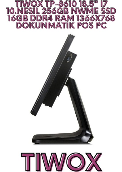 TP-8610 18.5" I7 10.NESİL 256GB NWME SSD 16GB DDR4 RAM 1366 fırsatları