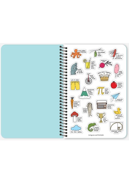 2026 Hisli Şeyler Takvimi & O Iş Bende Ajanda Seti