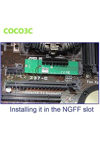 4436 M.2 Ngff SSD To Pci-E Express 4x Çevirici Dönüştürücü Kart Adaptörü indirimleri