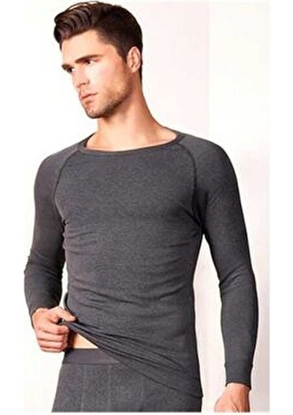 Erkek U Kol Termal Fanila Sıcak Tutma Özelliği ile Siyah Renk 62% Poliester 32% Viskoz fiyatları