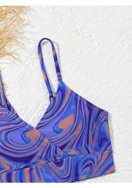 Mayo Bikini Takımı Etek Büstiyer Renkli Mavi Lacivert Renk Genç Kız Çocuk Plaj Giyim fiyatları