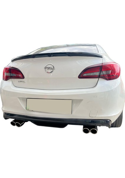 Opel Astra J Sedan Difüzör (Plastik) 2012-2020 Parlak Siyah