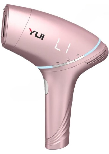 Yui IPLV15 Pro Vücut -Yüz- Bikini Başlıklı Ağrısız Otomatik ve Manuel Atım Buz Lazer Epilasyon Cihazı Pembe modelleri