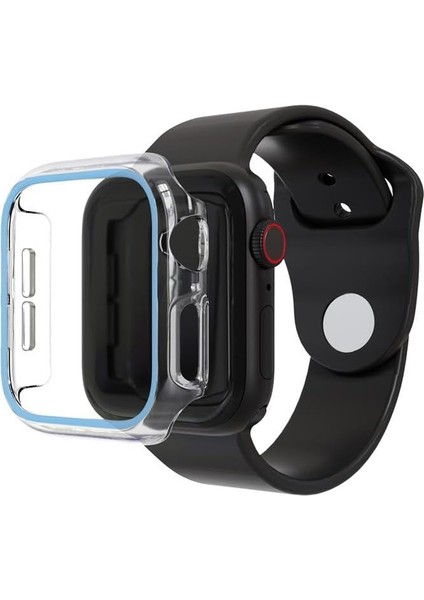 Se 6 5 4 44MM Kasa Kılıf Neon Sert Şeffaf Tam Kaplayan Kılıf Koruyucu Kılıf Parlak Renkli Se 6 5 4 44MM ile Uyumludur fiyatları