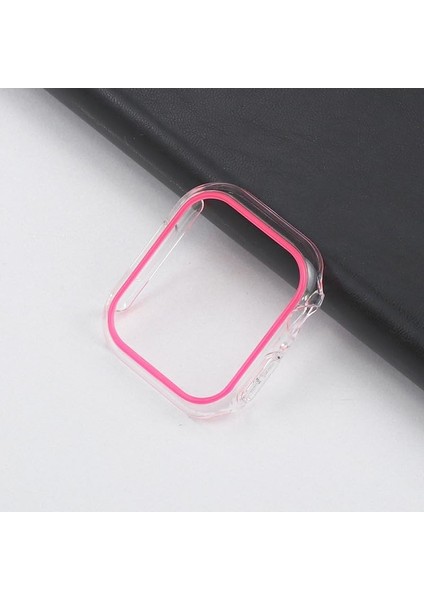 Se 6 5 4 44MM Kasa Kılıf Neon Sert Şeffaf Tam Kaplayan Kılıf Koruyucu Kılıf Parlak Renkli Se 6 5 4 44MM ile Uyumludur modelleri