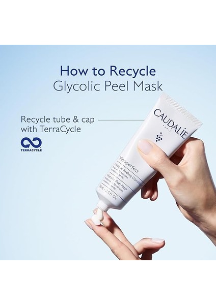 Caudalie Masque Peeling Glycolique - Glikolik Etkili Peeling Maske 75ML 1 Paket fırsatları