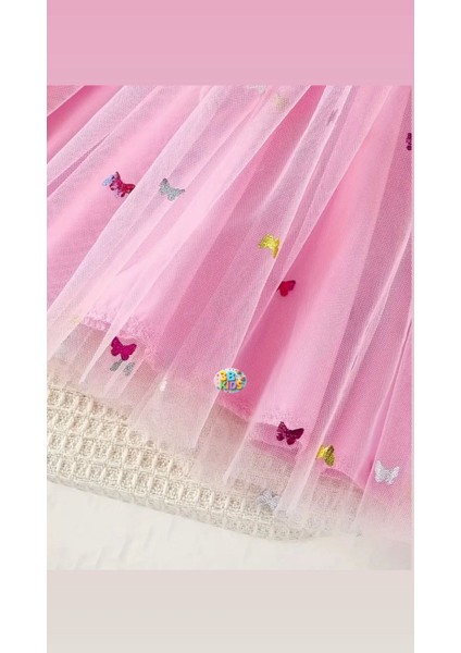 Pembe Tütü Etek Alt Pembe Tüylü Bluz Üst Pembe 2 Adet Bubble Saç 3lü Set Parti Düğün Davet fiyatları