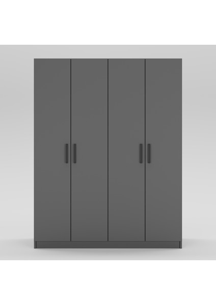 4 Kapaklı Elbise Dolabı 180X150X55CM 14102502 fırsatları
