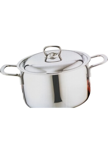 Mega Inox 28CM Derin Tencere