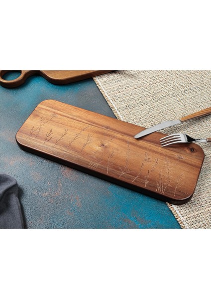 Woodflower Akasya Sunum Tahtası 40 cm