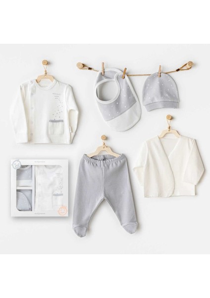 AC25700 Mommys Little Star 5li Hastane Çıkışı Ekru