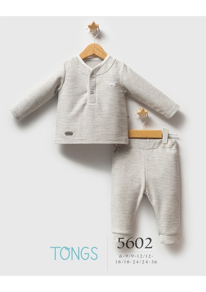 Classic Bear 2li Takım 5602 Gri