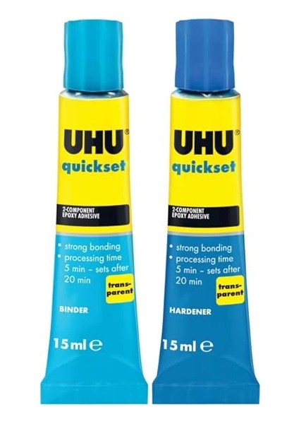 Quıck Set Epoxy Blıster modelleri