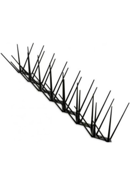 Konmaz Diken 15 Metre Polikarbon Tel 50 cm 30 Adet Siyah