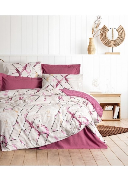 Ranforce Nevresim Takımı Tek Kişilik Renata Mürdüm