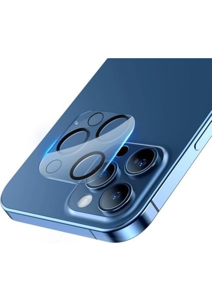 Full Frame, Xr/11/12/12 Pro Cam Ekran Film, Şeffaf/ 2 Adet modelleri