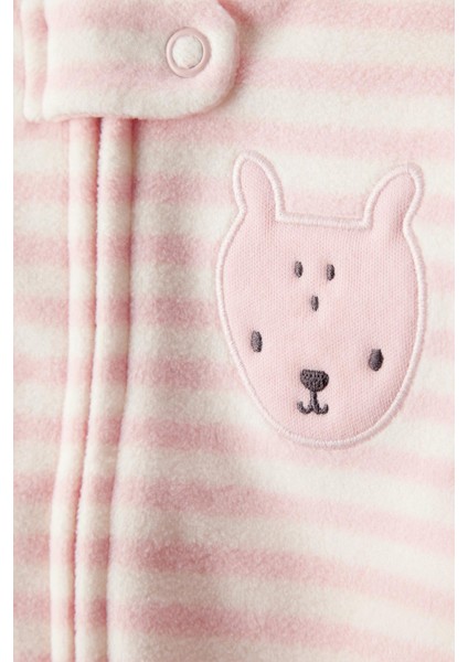 Kız Bebek Pembe Polar Tulum fiyatları