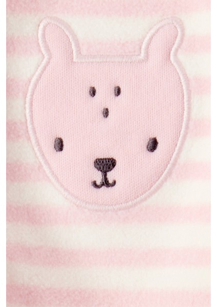 Kız Bebek Pembe Polar Tulum fırsatları