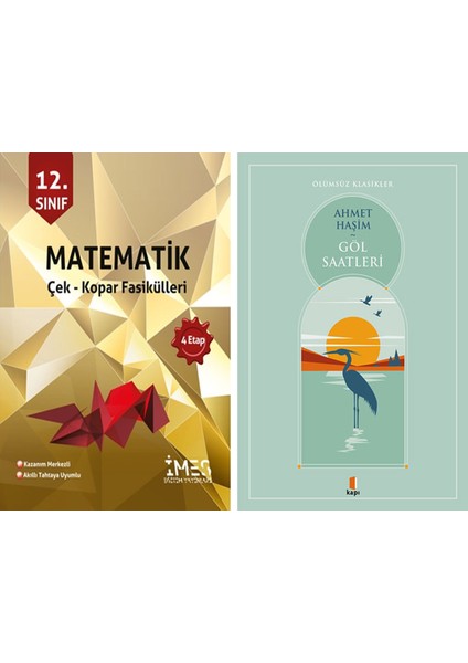 12. Sınıf Matematik Çek - Kopar Fasikülleri 4 Etap + Göl Saatleri
