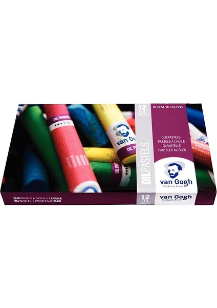 Gogh Yağlı Pastel 12 Renk Set