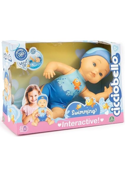 CCBD9000 Cicciobello Yüzüyor 30 cm Bebek +3 Yaş