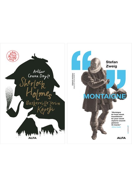 Sherlock Holmes - Baskerville'lerin Köpeği + Montaigne