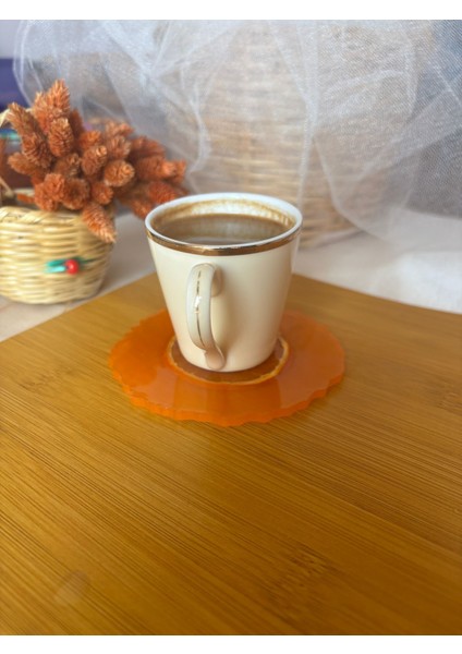 Portakallı Bardak Altlığı modelleri