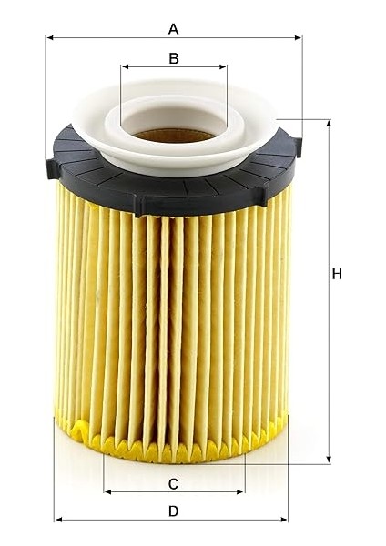 Hu 711/6 Z Yağ Filtresi (Mercedes-Benz) modelleri