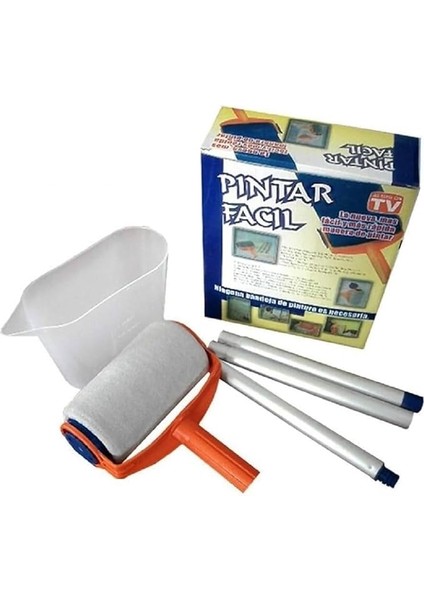 Facil Pratik Damlatmayan Boya Rulosu ve Fırçası