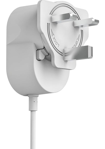 - Ac Güç Adaptörü - SV-VDBAC-1A-V1 | Yale Akıllı Görüntülü Kapı Zili ile Uyumlu | Kesintisiz Güç Kaynağı | 8m Kablo | Maça Konektör | Iç Mekan Prizden Enerji Alır | modelleri