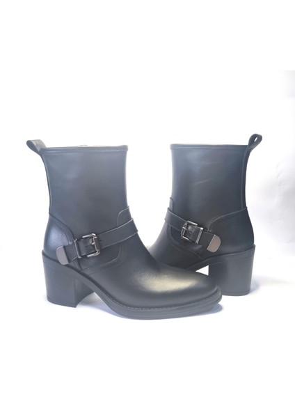 Kadın Hakiki Deri 7.5 cm Topuklu El Yapımı Tokalı Günlük Şık Bot fiyatları