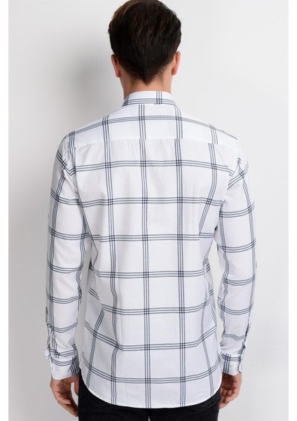 G656 Dewberry Erkek Gömlek-Düz Beyaz fiyatları