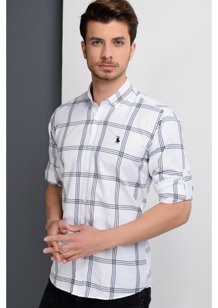 G656 Dewberry Erkek Gömlek-Düz Beyaz fırsatları