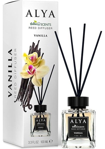 Alya Nature's Scents Vanilla Bambu Çubuklu Oda Kokusu - Vanilya Kokusu modelleri