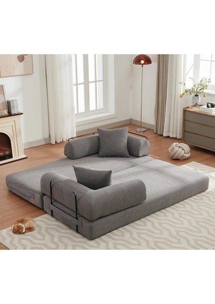 Yataklı Çekyat,katlanabilir Yataklı Kanepe,oturma Odası,l Şeklinde Kolçaklı Kanepe 90X200 cm modelleri