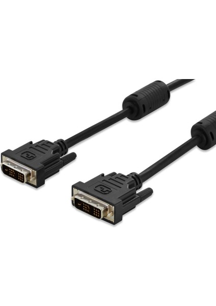 3 mt Dvı-D To Dvı-D 18+1 Erkek-Erkek 2x Ferrite DVI Görüntü Kablosu