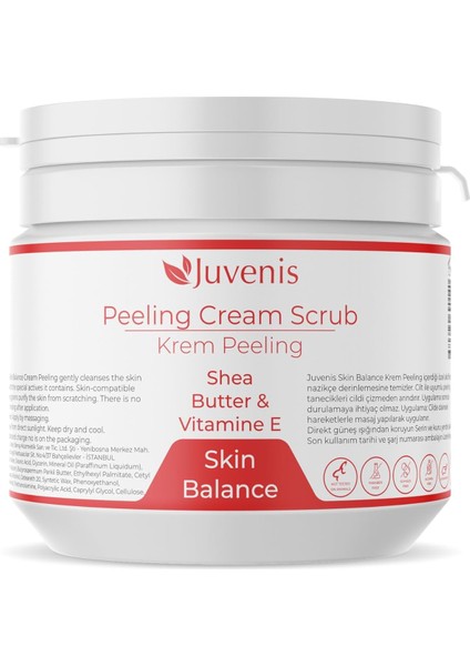 Juvenis Skin Balance Krem Peeling 500 Gr.