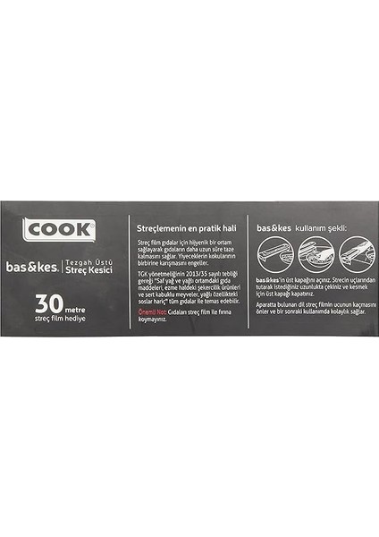 Bas-Kes Streç Film 30X30 M Mavi indirimleri