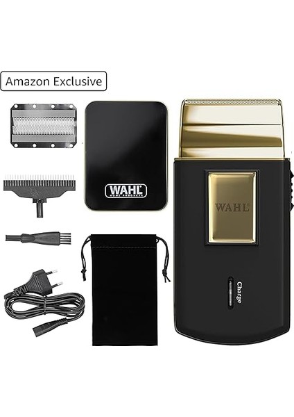 Travel Shaver Gold Edition Kablosuz ve Şarj Edilebilir Elektrikli Tıraş Makinesi, Erkekler Için, Seyahat, Saç ve Sakal Kesmek Için Ideal, Kompakt ve Taşınabilir fiyatları
