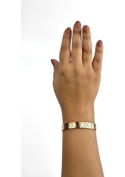 El Yapımı Ayarlanabilir Kalın Saf Bakır Bileklik, Bakır Bilezik BB-339 modelleri