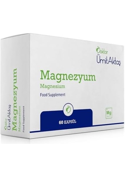 Dr. Ümit Aktaş Magnezyum Bisglisnat + Yüksek Biyoyararlanım 60 Kapsül modelleri