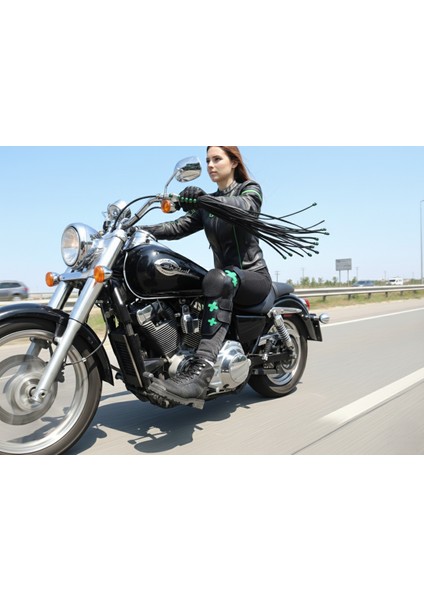 Mtn Artic Mafsallı Deri Dizlik , El Yapımı ,özel Üretim , Motosiklet Deri Aksesuar fırsatları